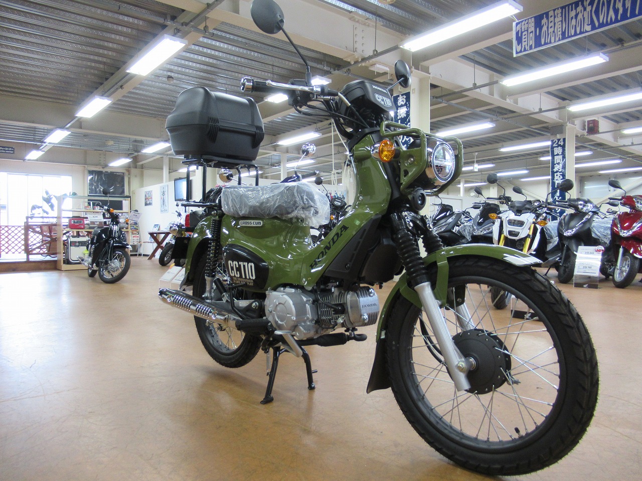 クロスカブ110 カスタムしてみました 最新情報 ホンダドリーム神奈川 バイクの専門店 新車 中古車をお探しならホンダドリーム神奈川へ